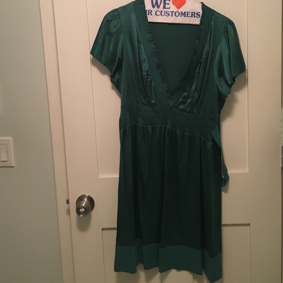 Silk BCBG dress size medium