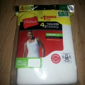 Hanes tagless tank undershirts