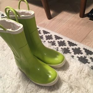 Sperry TopSider Shearling Lined Rain Boots