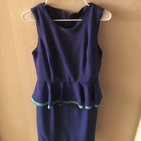 Blue dress