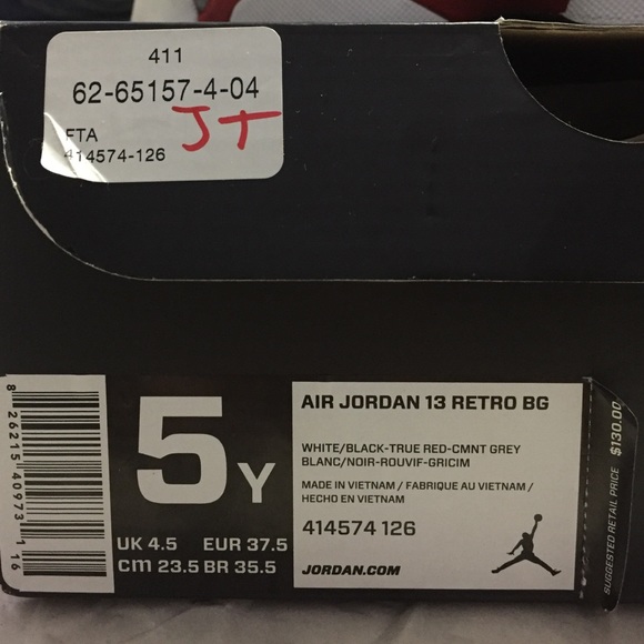 Air Jordan retro 13's - Picture 4 of 4