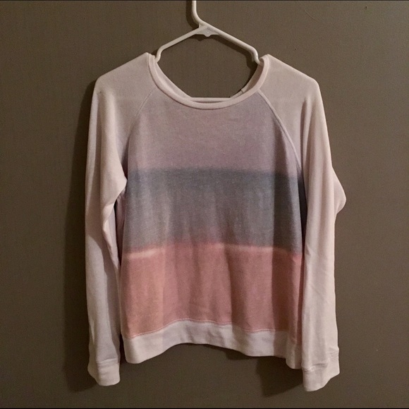 Anthropologie Watercolor Sweater