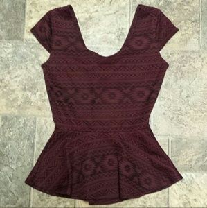 Charlotte Russe Peplum