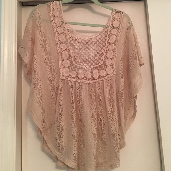 Tan blouse