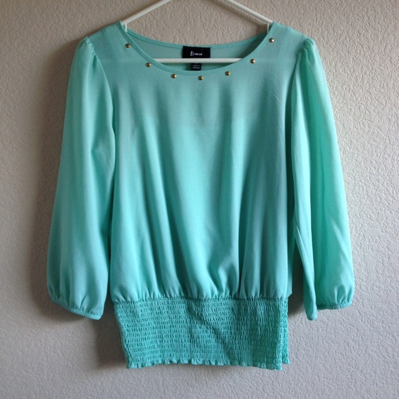 Pretty sea green top - Picture 1 of 1