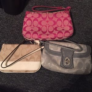 Coach wristlet bundle