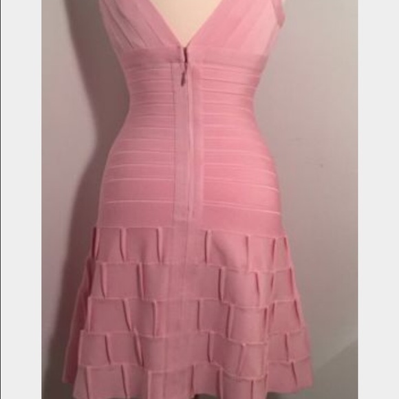 ❌❌SOLD❌❌Authentic Herve Leger Mirah Rose - Picture 4 of 4