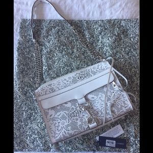 Rebecca Minkoff Mac Floral Laser-Cut clutch Rebecca Minkoff Mac Floral Laser-Cut clutch