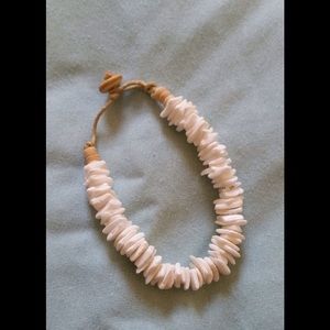 White beaded bracelet