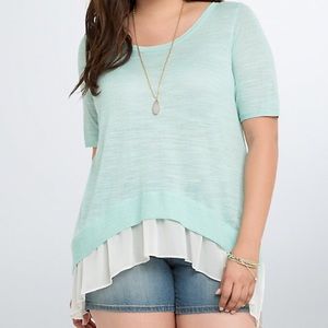 Sharkbite Layered Sweater