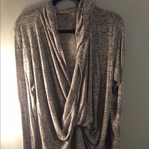 Zella cross hoodie