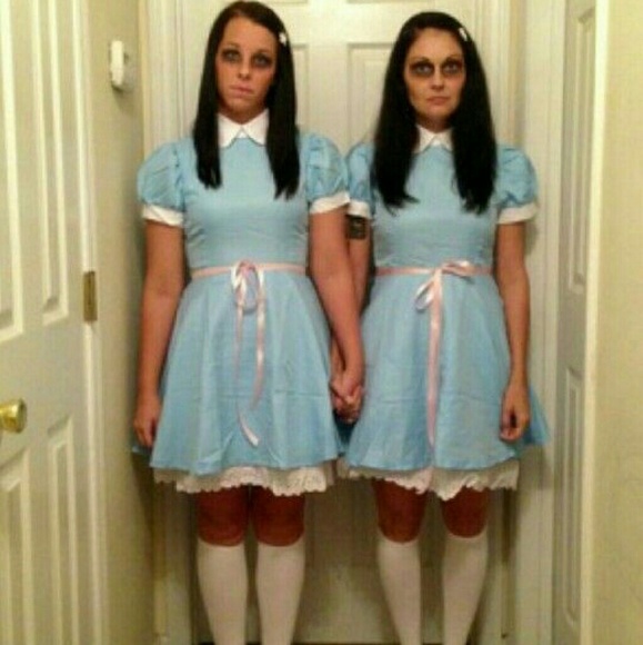 2 Grady Twins Halloween Costumes from the Shining