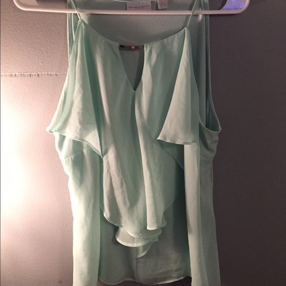 Light blue blouse tank