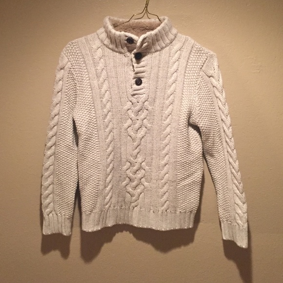 boys cable knit sweater