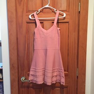 Bebe, light pink dress. Worn once