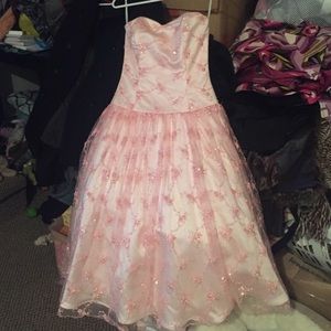 Custom-made dress.wore it for her bat mitzvah