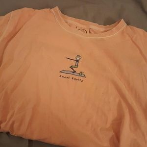 life is good yoga shirt