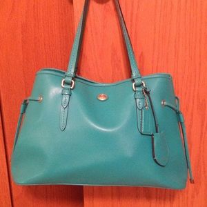Coach Leather Shoulder Bag--LOWERED!