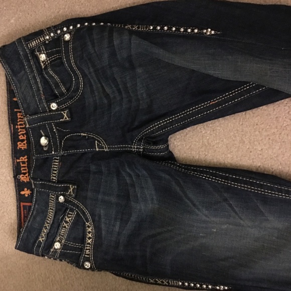 Rock revival jeans size 25