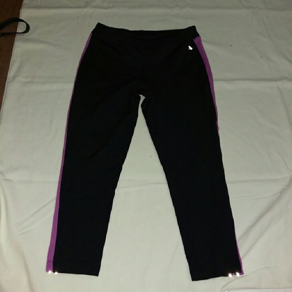 Jockey 7/8 athletic crops leggings with zippers - Picture 1 of 3