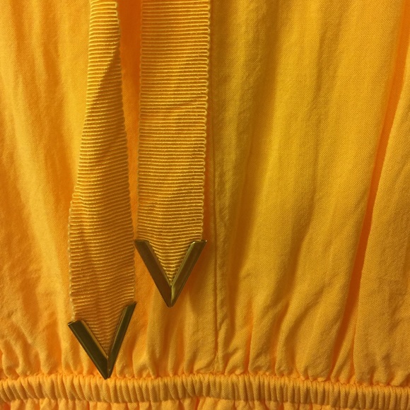 Light orange peachy colored bcbg generation dress. - Picture 3 of 4