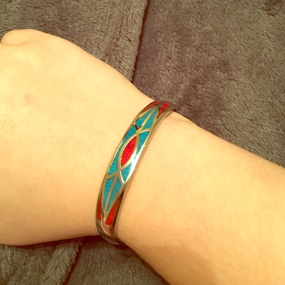 Jewelry - ~~SOLD~~ Real turquoise bracelet