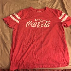 Woman's Coca Cola Vintage Tee shirt, gently worn