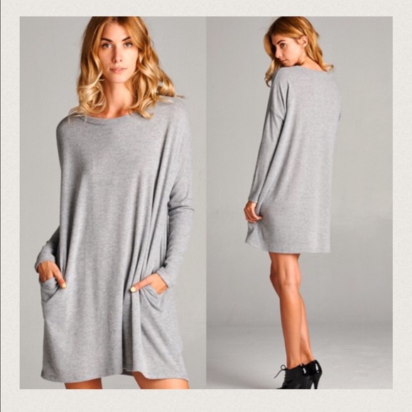 2 LEFT ! ✨Long sleeve sweater dress - Picture 2 of 2