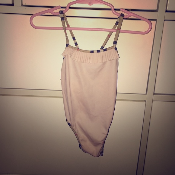 Burberry baby girl bathing suit
