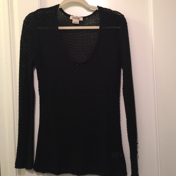 Michael Kors Black knit sweater