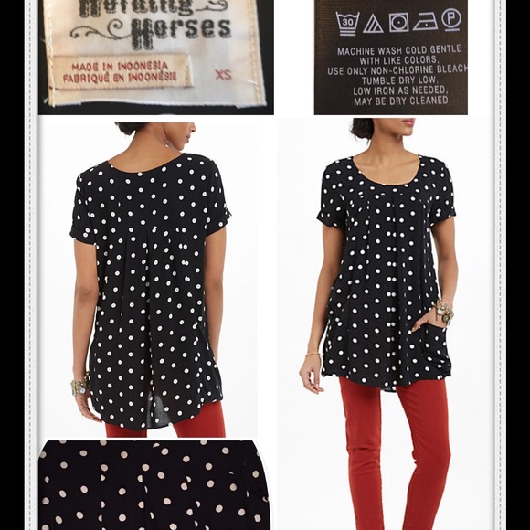 🎀Abstractions Tunic Anthropologie Holding Horses - Picture 4 of 4