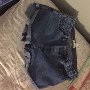 High waisted shorts