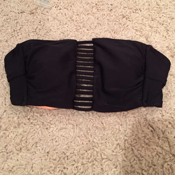 Strappy Bandeau Swimsuit Top