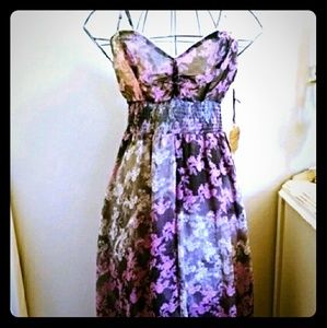 Flash sale!-Paisley floral stretch dress