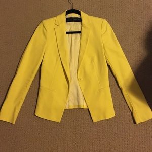Zara Yellow Blazer