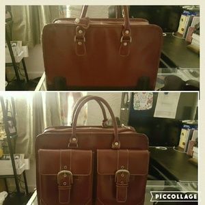 Mcklein Davis rolling laptop case