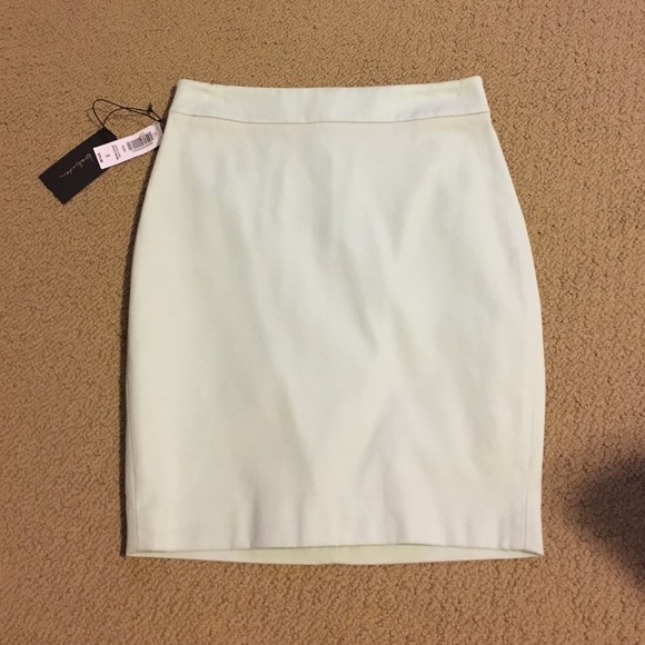 Aritzia 'Babaton' Mint Mini Pencil Skirt