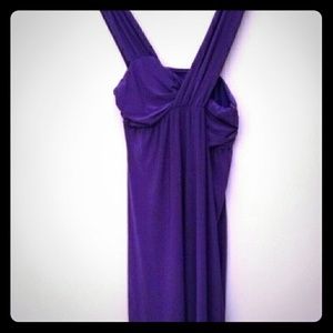 Flash sale!-Eggplant Grecian dress