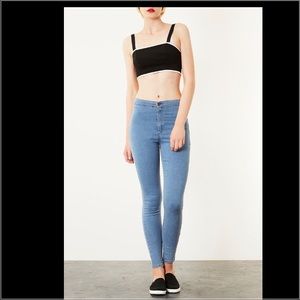 Topshop High Waisted Moto Joni Jean
