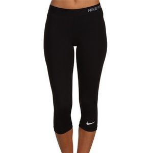 nike pro crop leggings