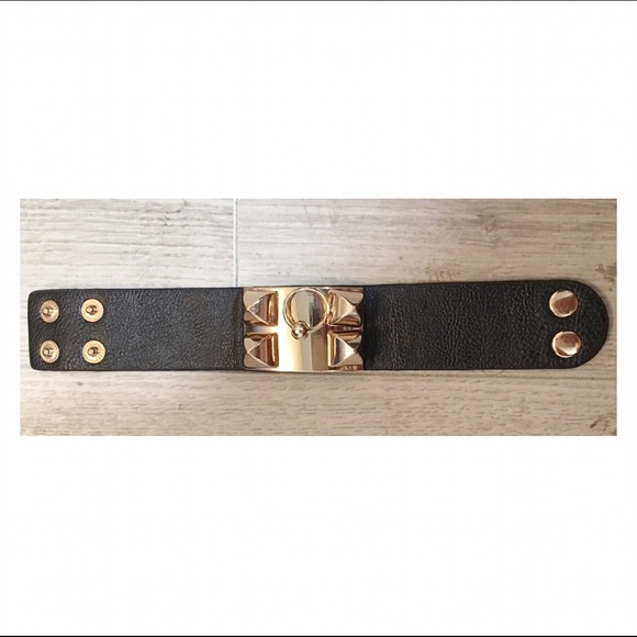 Rock Stud Bracelet Cuff