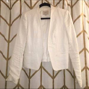 *pre donation sale* LOFT white blazer