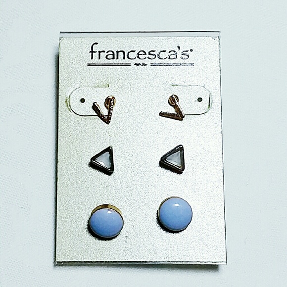 Elegant and Classy Francesca's Earrings 3 set