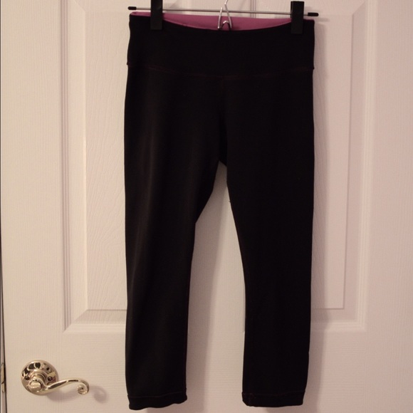 Lululemon Wunder Under Reversible Crop