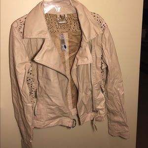 💰FINAL💰Tan leather jacket