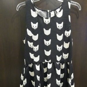 H&M Divided Cat Jersey Dress