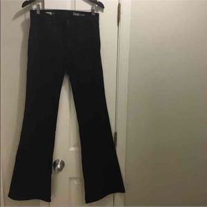 High waisted flare gap jeans