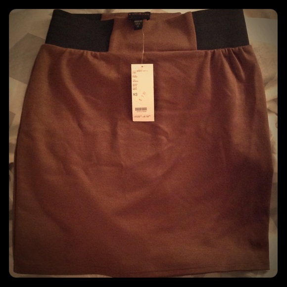 Brown Bebe skirt