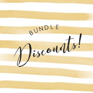 Discount received on two or more items!