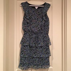 Floral Ruffle Dress